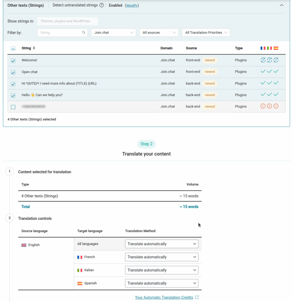 wpml 4 7 joinchat step 2