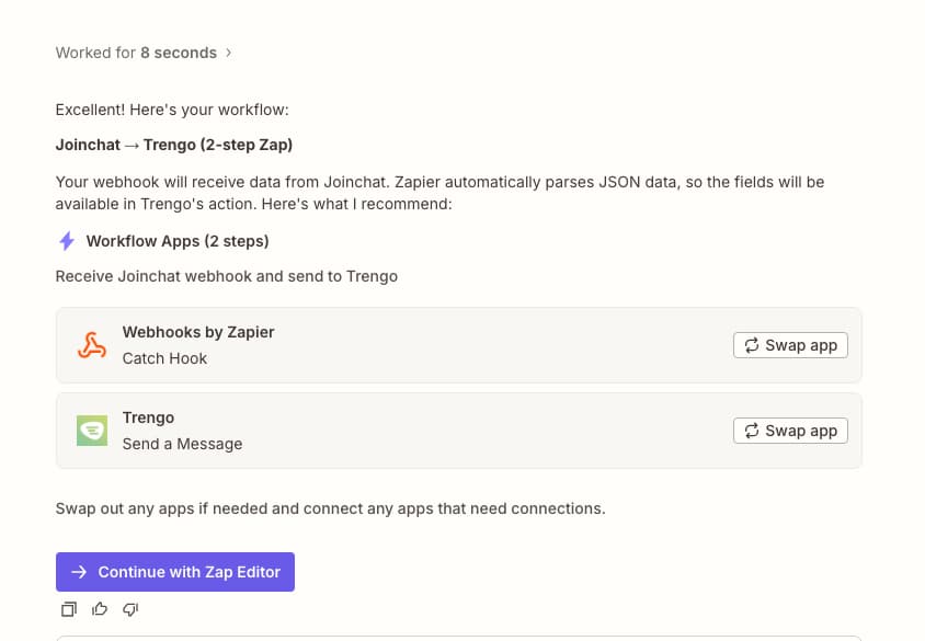 copilot zap editor