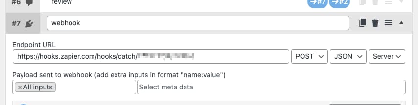 webhook url zapier joinchat